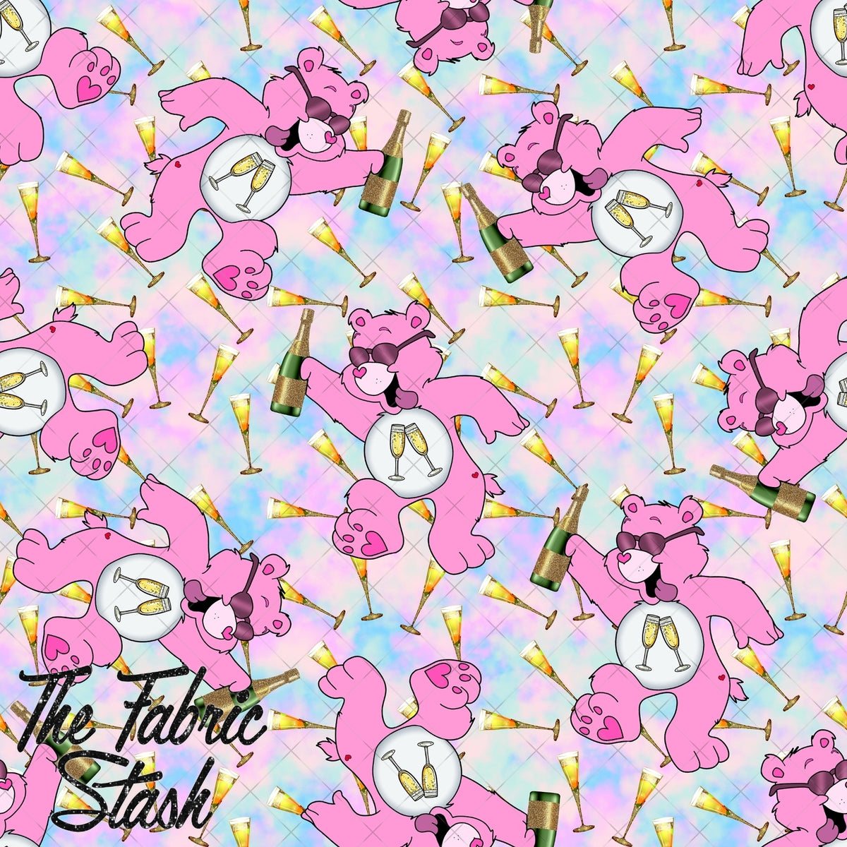 Pre Order Swag Blanket - Champagne Bear