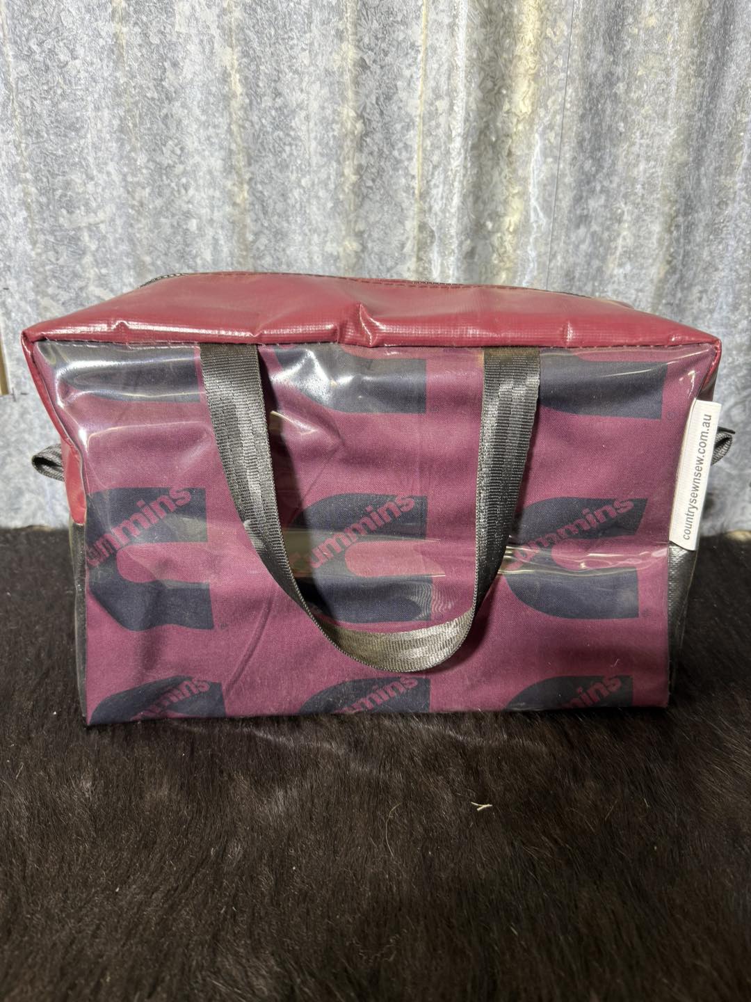 Large Toiletry Bag - C Maroon