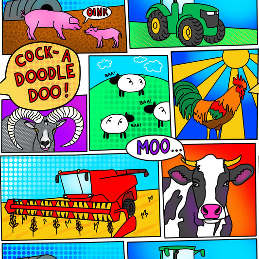 Pre Order Swag Blanket - Farming comic