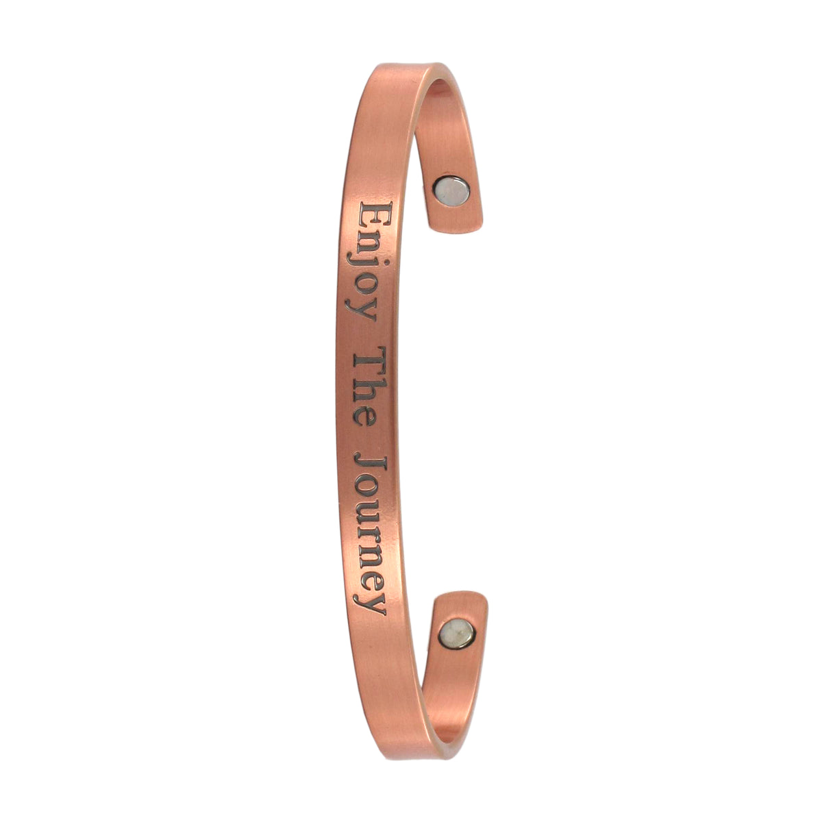 Copper Bangle - Magnetic - Enjoy the journey