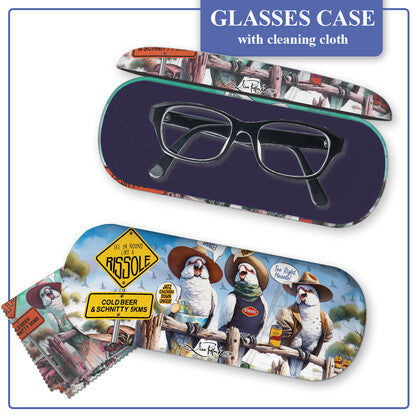 Lisa Pollock - Glasses case - Squawking Slang