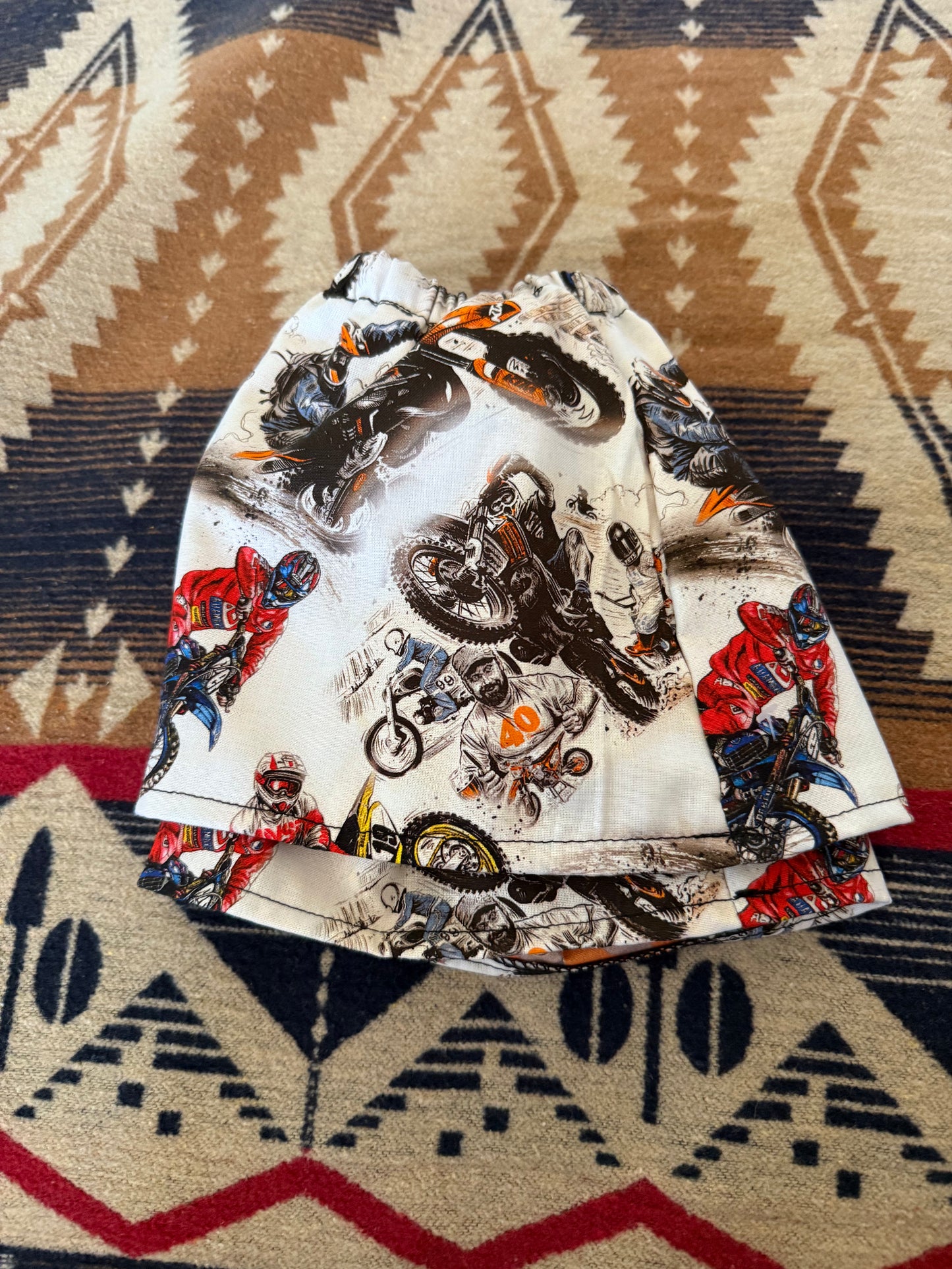 Fabric sock savers- dirt bikes