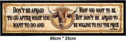 Bar Mat - Lane Frost