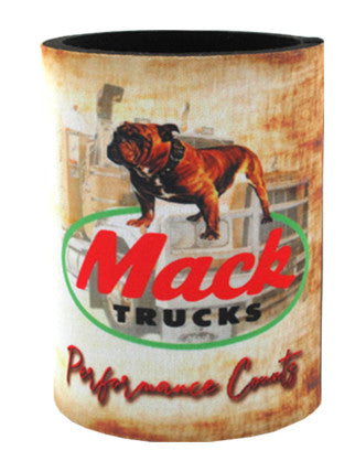 Vinyl Stubby Holder - Bulldog trucks