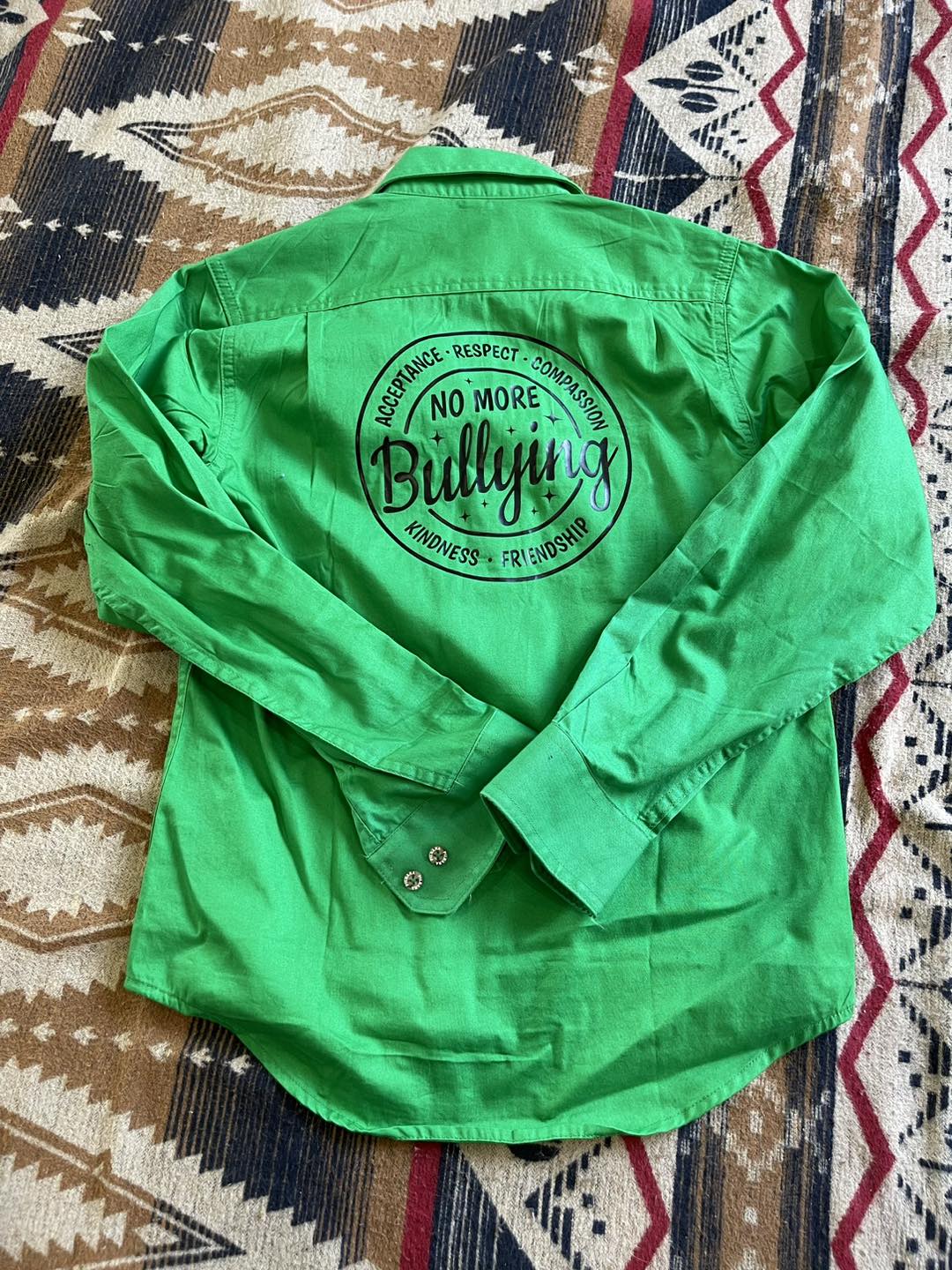 Kids Pilbara Shirt - No More Bullying - size 9-10