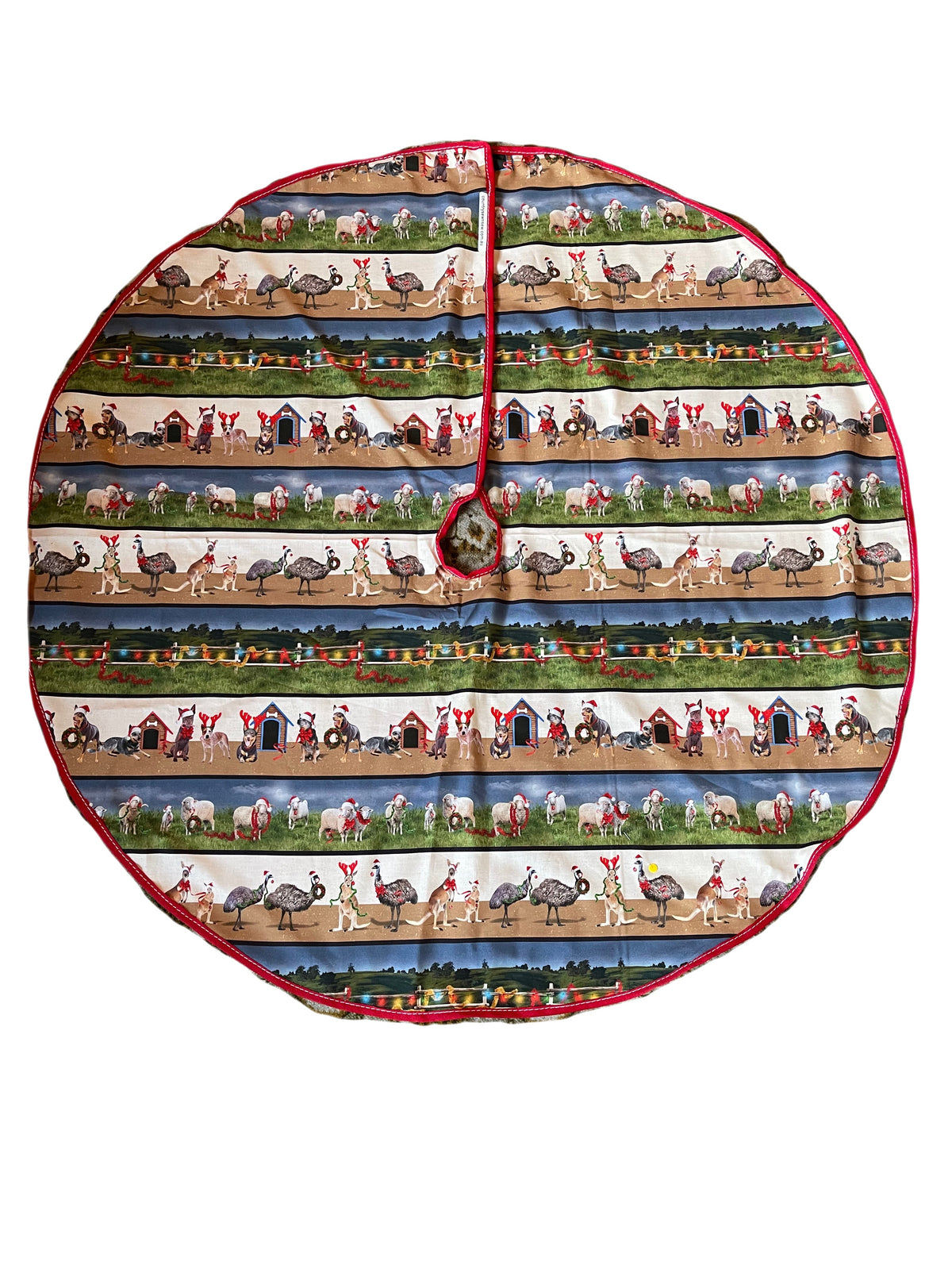 Christmas Tree Skirt - farming