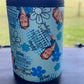 Vinyl Stubby Holder - Wine. Because punching people in the throat is illegal