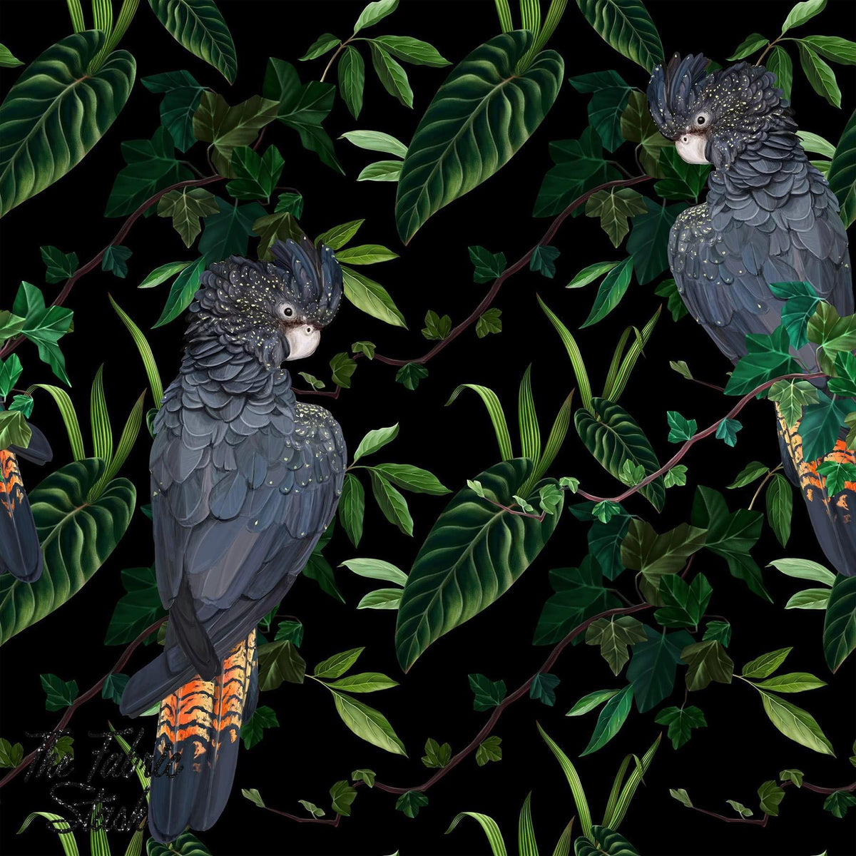 Pre Order Swag Blanket - Birds on black
