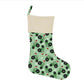 Christmas Stocking - Green tractors