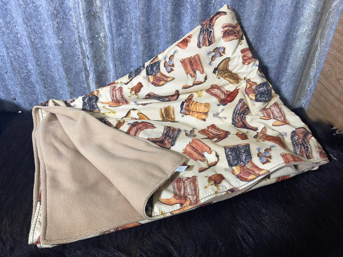 Swag Blanket - Cowboy Boots