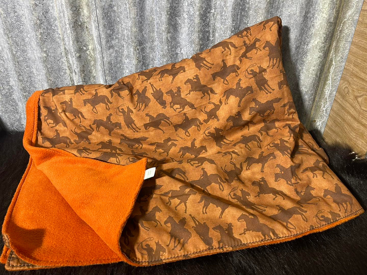 Swag Blanket - Cowboys Rust