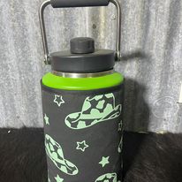 Printed  Yeti Rambler gallon cover - Cowboy Hats