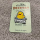 Enamel Hat Pin - I don't give a duck