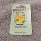Enamel Hat Pin - I choose violence