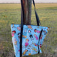Fabric Shopping bag with ZIP - (Ready Made) Ladies Golf