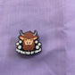 Croc Charm - Highland cow - 16