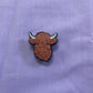 Croc Charm - Highland cow - 12