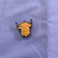 Croc Charm - Highland cow - 1