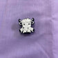 Croc Charm - Highland cow - 8