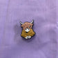 Croc Charm - Highland cow - 6