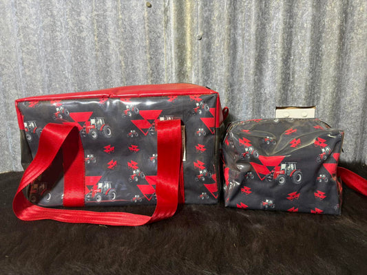 Ready made Overnight bag and toiletry bag set - Massey Ferguson Tractors