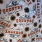 Fabric Shopping bag - (Ready  Made) -Country sew n sew tan