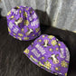 Fabric sock savers- Moody Bitch Purple