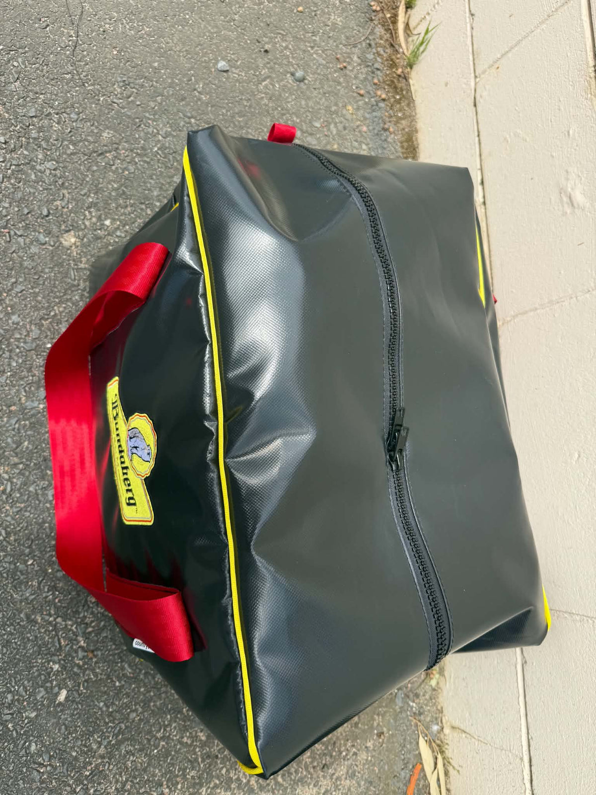 PVC MEDIUM overnight bag - Rum
