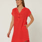 Pilbara Women's 'Alina' Linen Cap Sleeve Dress