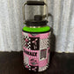 Yeti GALLON with fabric READY MADE - Pink tools