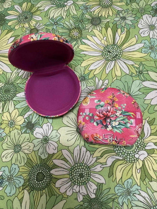 Lisa Pollock Travel Case - Pretty Postage Florals