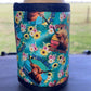 Vinyl Stubby Holder - Don’t be a salty heifer turquoise