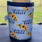 Vinyl Stubby Holder - chronically badass