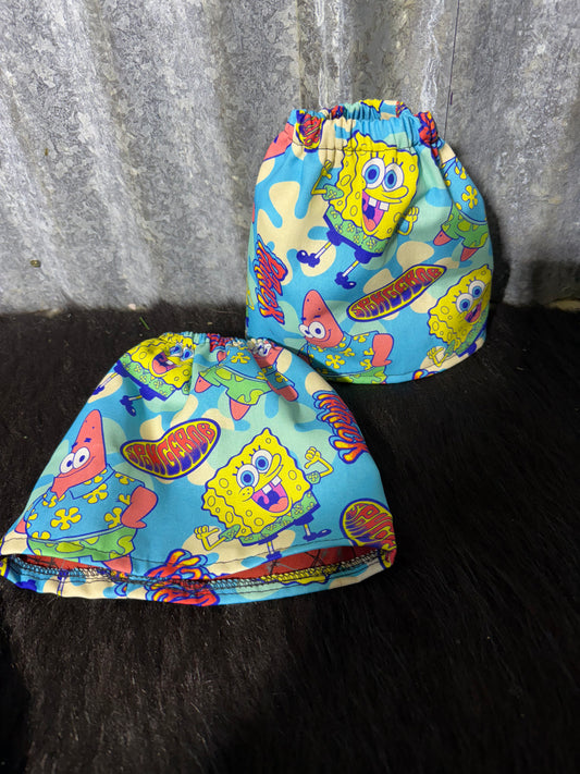 Fabric sock savers-  sponge bob