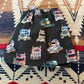 Fabric sock savers- Road trains black