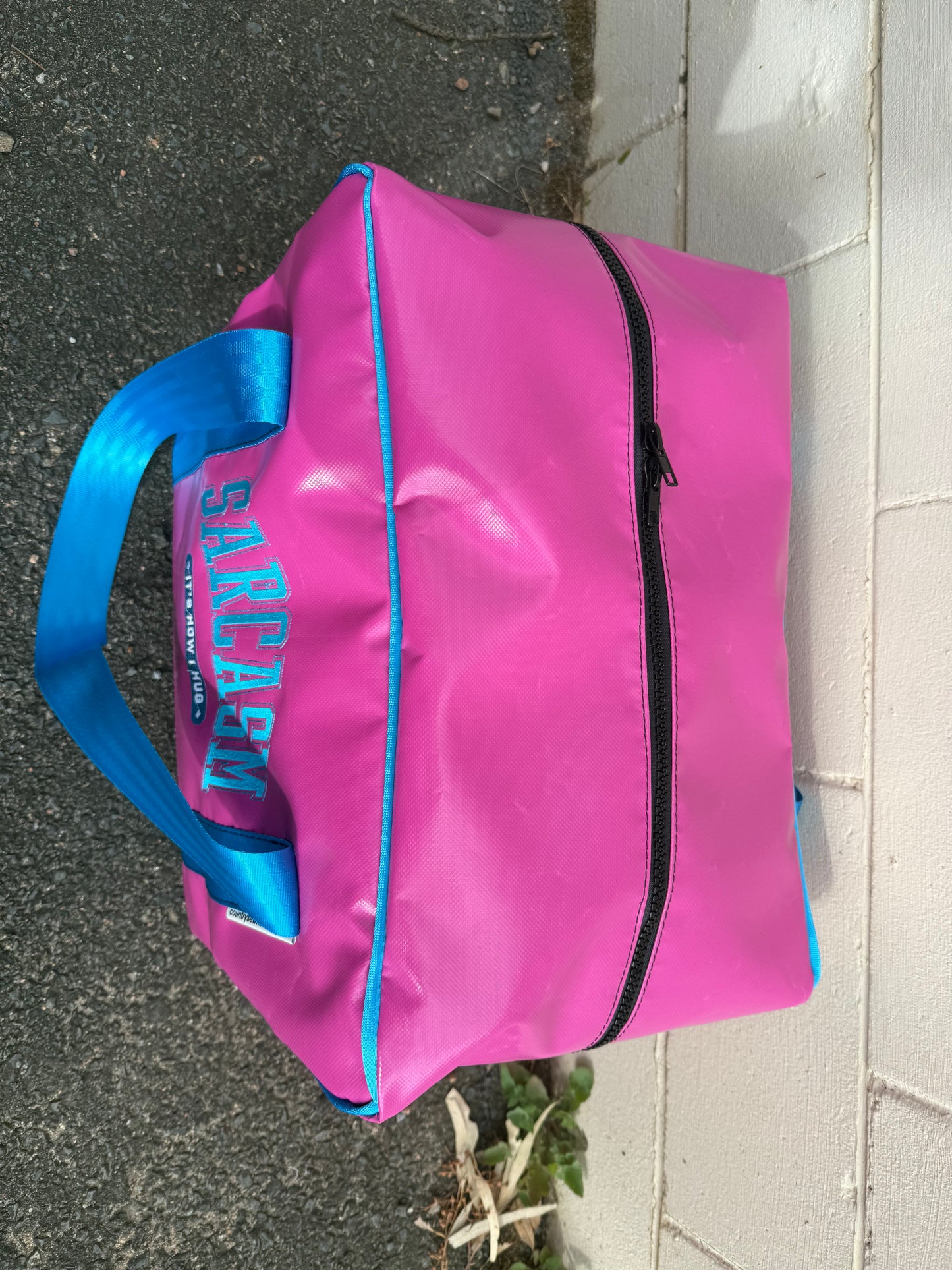 PVC MEDIUM overnight bag - Sarcasm Is My Hug