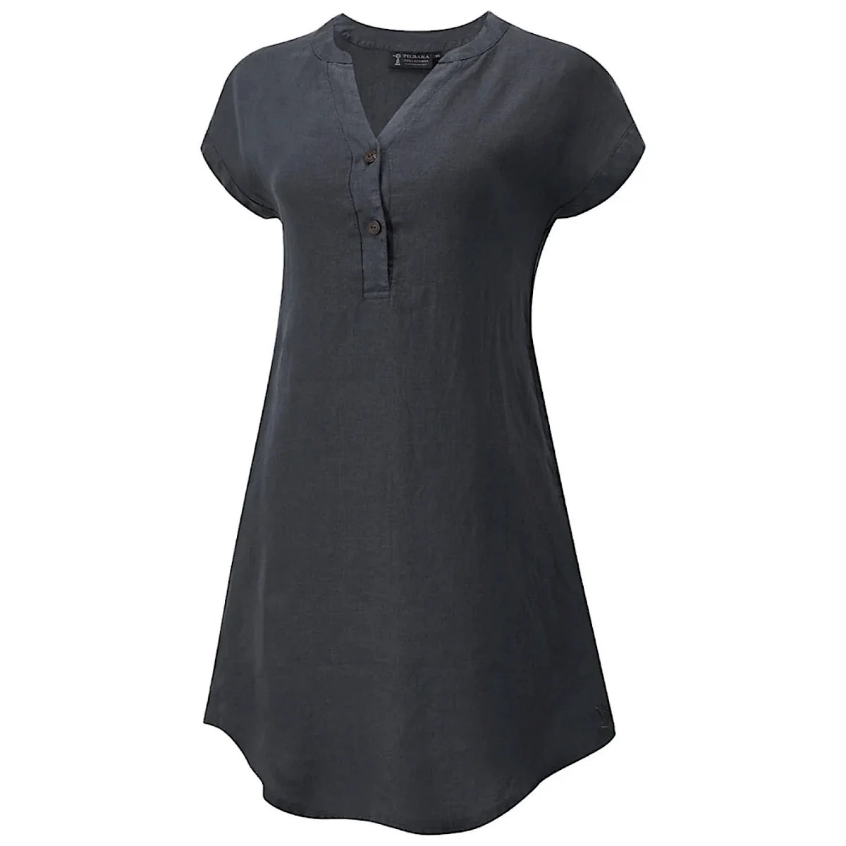 Pilbara Women's 'Alina' Linen Cap Sleeve Dress