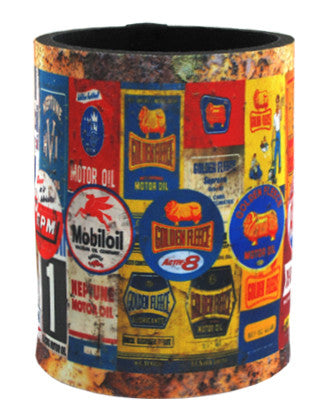 Vinyl Stubby Holder - Oil Companies