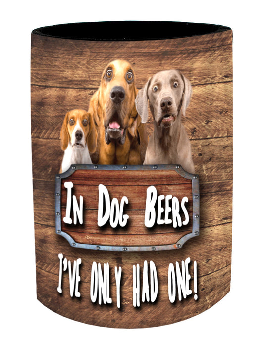 Vinyl Stubby Holder - In Dog beers