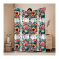 Pre Order Swag Blanket - Pink Aztec Sunflowers