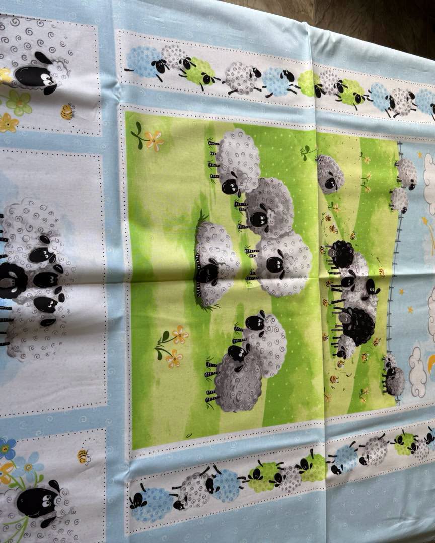 Fabric Panel - Balloon Sheep