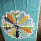 Fabric Panel - Blue Sheep Tie