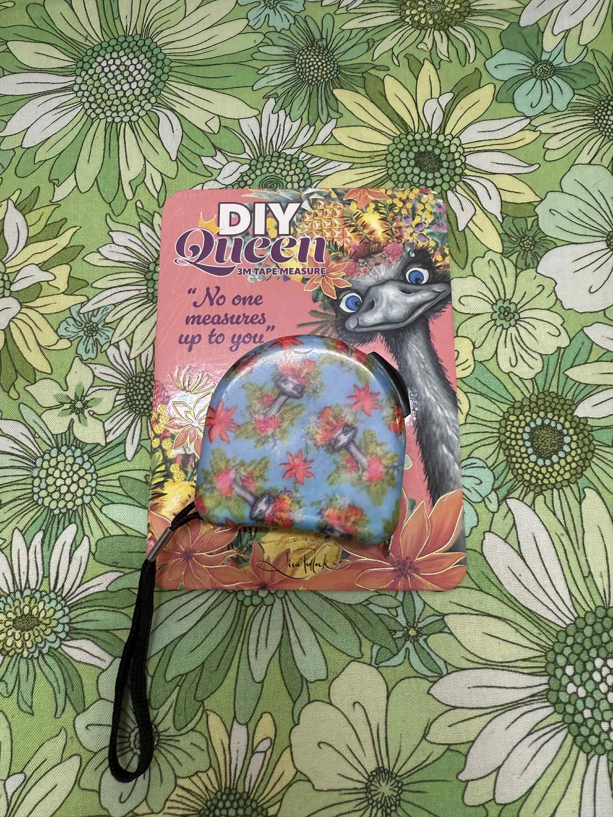 Lisa Pollock - DIY Set - Tape Measure - Happy Emu
