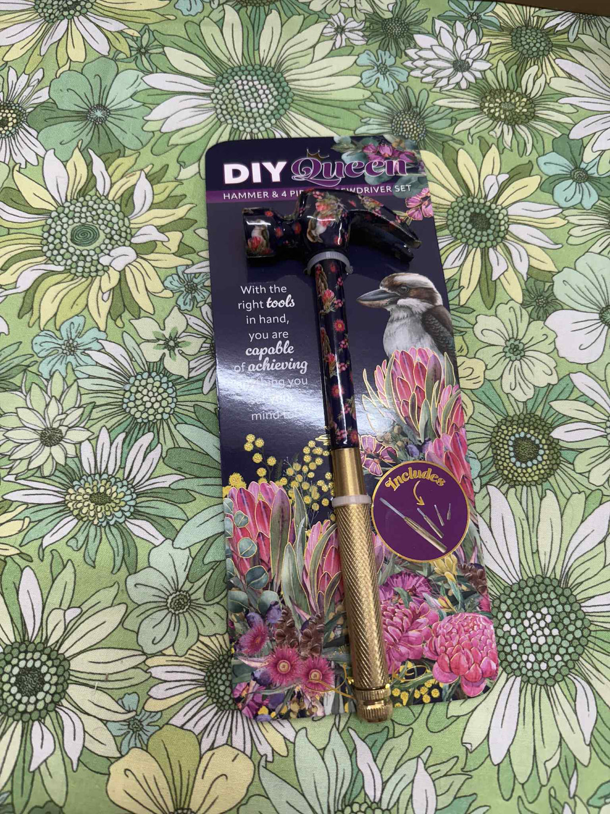 Lisa Pollock - DIY Set -Hammer and Screwdriver set - Bush Guardian