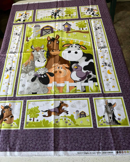 Fabric Panel - Farm
