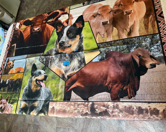 Fabric Panel - Heelers