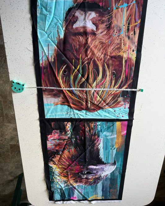 Fabric Panel - Highland and Eagle