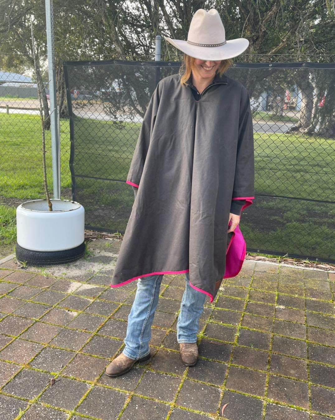 Oilskin Poncho