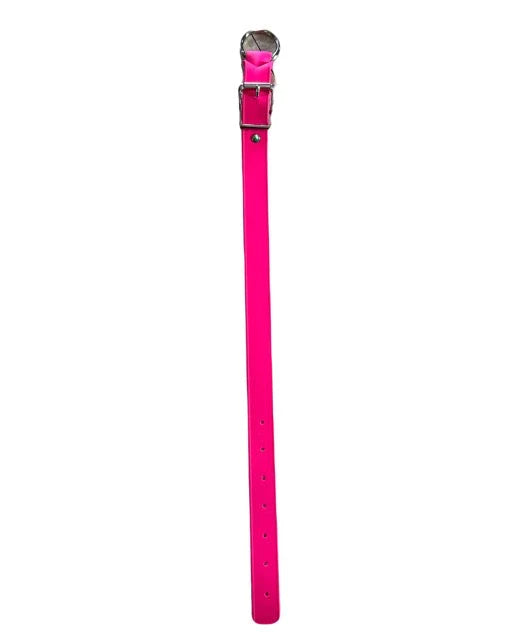 Pink -  PVC Dog Collar