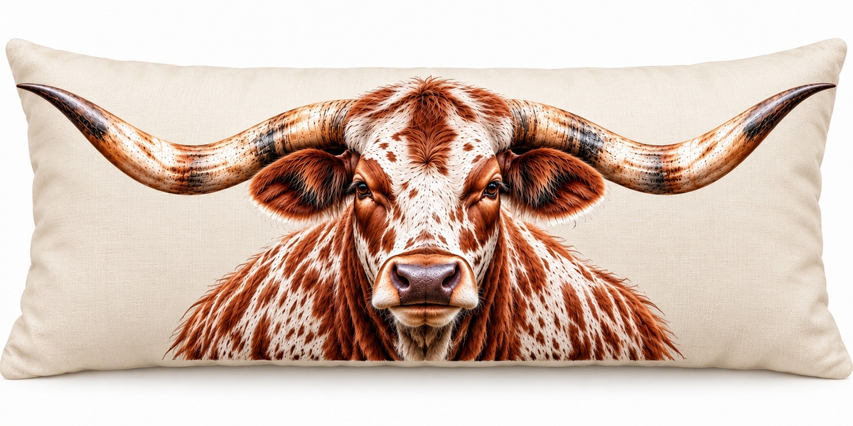 Long Cushion - Longhorn